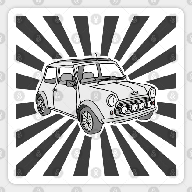 mini car Magnet by PedroVale